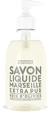 Compagnie de Provence Savon de Marseille Liquid Soap, Olive Wood, 10 Fl Oz