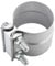 ROADFORMER 2.75 Lap Joint Exhaust Band Clamp Preformed Aluminized Steel