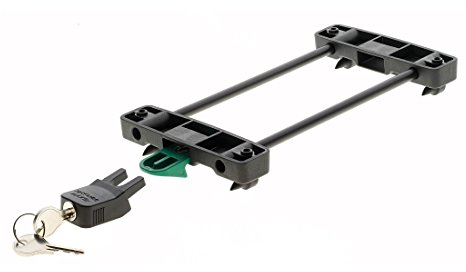 Racktime 17009 Klickfix Schloss 'Secureit' für System Adapter, schwarz (5er Pack)