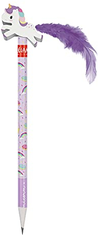 OOPS! Bleistift mit Radiergummi Einhorn, 1 Stück (1er Pack)
