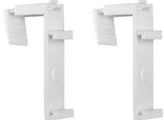 Victoria M. Soportes para Estor Doble Zevra, para Hoja de Ventana 5-15 mm, Set 2 Unidades