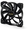 Pure Wings 2 PWM Haute Vistesse Ventilateur Boitier, 12cm Taille, Noir