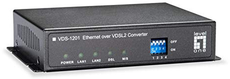 LevelOne VDS-1201 Ethernet Over VDSL2 Converter, Annex A