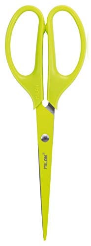 Blíster tijeras de oficina ACID amarillo 17 cm