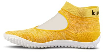 leguano Ballerine jaune - Chaussures légères pieds nus pour femme, jaune, 42/43 EU