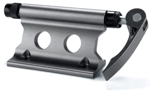 Bicycle Fork Mount, MTB Road Bike Front Fork, Fixed Clip Stand, Mountain Bike Fork Mount, Quick Release, Aluminum Alloy, Carrier Truck Trailer (Titanium)