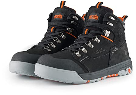 Scruffs T55044 Hydra Safety Work Boots Black Size 8/42