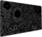 Black and White Desk Mat Minimal Outline Topographic Gaming Mouse Pad Large with Stitched Edge, Extended Mouse Pad, Laptop Keyboard Pad, Desk Pad,