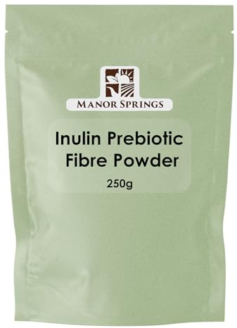 Inulin Prebiotic Fibre Powder 250g by Manor Springs