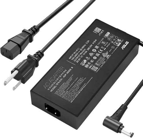 280 W AC-Ladegerät passend für ASUS ROG Strix GL702ZC S7ZC Republic of Gamers ROG G703GI G703GS G703GX G703GXR G703GX-EV017FR G703GS-WS71 0A001-00800700 GU502 AD02 AD. P- 280 EB B Laptop Power Charger
