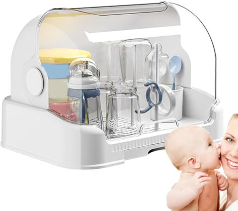 Égouttoir à biberons, porte-gobelet d'alimentation, support de séchage multifonctionnel pour biberons, support de comptoir pour biberons et boîte de rangement