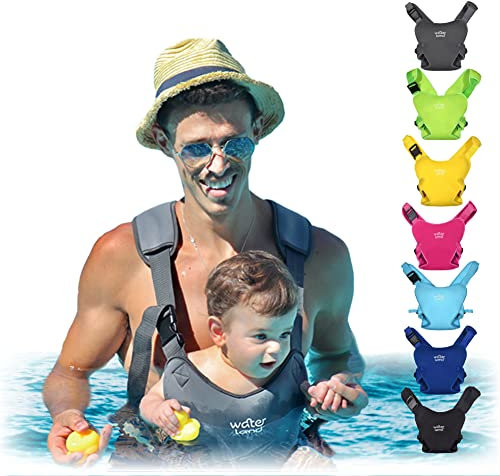 Babytragetücher - Innovativer Tragesitz für Wasser und Land - Wasserdichter Brustgurt für Kleinkinder mit verstellbaren Gurten, leichter Tragesitz für Pool und Strand