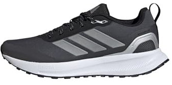 adidas Mujer RUNFALCON 5 TR Running Shoes, Core Black/Silver Metallic/Carbon, 40 EU