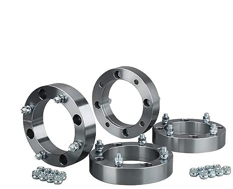 FREEZER Wheel Spacers 4PC 4x156mm ATV Spurverbreiterungen Mit 12x1,5 Bolzen Für Polaris Für Ranger 2013+ Nabenzentrische Distanzscheibe(Größe:I INCH)