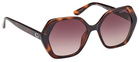 GUESS Unisex GU8292 Sonnenbrille, Dark Havana, 52