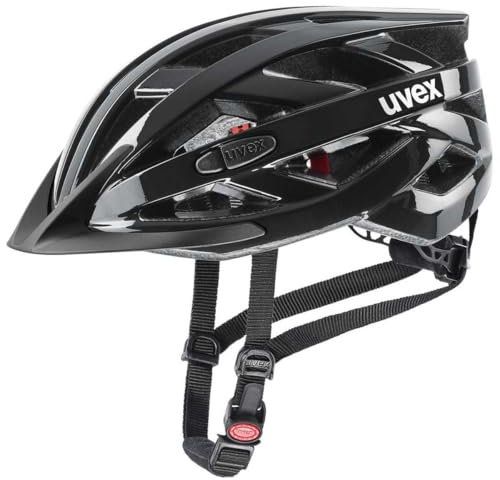 uvex i-vo 3D - Leichter Allround-Helm für Damen und Herren - individuelle Größenanpassung - Black - 56-60 cm