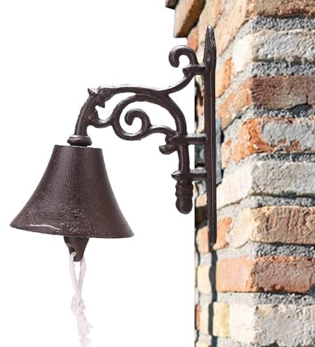 Campanelli Per La Casa - Campanello Vintage Per La Casa | Ringer Bird Campanello Rustico, Campanello In Ghisa Montato A Parete, Anello Decorativo Per Campanello, Decorazione Per Porta Campanello Vinta