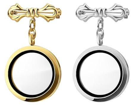 TYFGRT 2 Pièces Arc Photo Petit Cadre Photo Bouquet De Mariage Pendentif Broche De Mariage Pendentif Accessoires Photo Broche Souvenir Décoration Photo