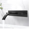 Bagno WC nascosto a parete nero con lavandino incorporato Tipo rubinetto Compatible with vasca da bagno con superficie di uscita acqua calda e fredda,rubinetti cucina