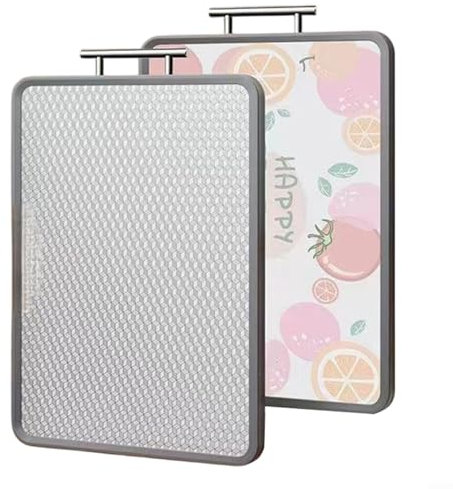 FACAIIO Chopping Board Set, 304 Stainless Steel Cutting Board For Vegetables, Fruits And Meat In Kitchens And Restaurants (14.96 X 10.63 Inch)