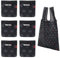 GMHLLES 6 PCS Shopping Bags Foldable Reusable Shopping Bags Lightweight and Washable for Daily Grocery Loading Suitable for Shopping Traveling Working Storing or Just Going Out
