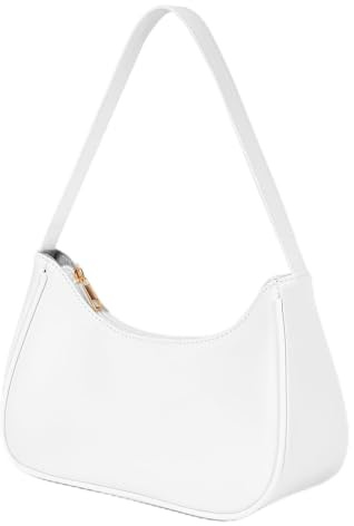 BSBUY Clutch Tote Handtaschen - PU-Leder Frauen Retro Umhängetasche, Fashion Unterarmtasche mit Reißverschluss-Geschenk, Crossbody Trendy Taschen für Einkaufen Party Reisen Freizeitaktivitäten