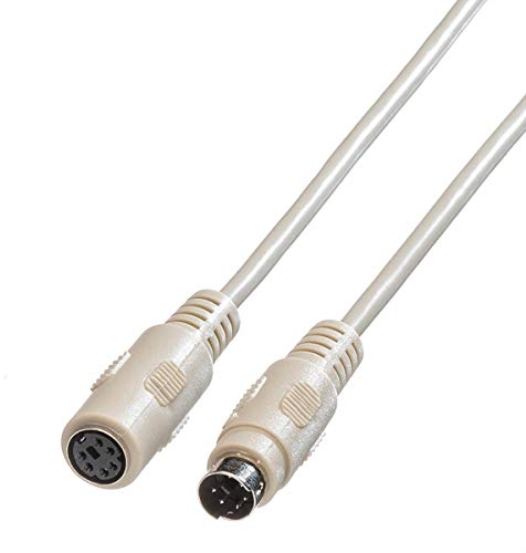 Digitus LP7962 Cavo Prolunga PS2, Minidin 6 Poli, Maschio/Femmina, 10 m