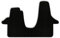 Bär-AfC Auto Fußmatten Basic passend für VW T5 Caravelle 2003-2015, Autoteppiche Nadelvlies Schwarz, Rand Kettelung Schwarz, Set 1-teilig, VW04388