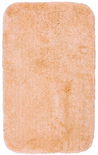 Badteppich Olbia apricot 80x135 cm Badematte Badezimmerteppich Badgarnitur Badvorleger Duschmatte Badtextilien