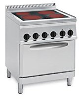 D.o.m. – Fogón de vitrocerámica 4 pisos 70 x 70 con horno