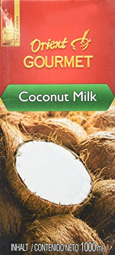 Orient GOURMET Kokosnussmilch - Cremige Milch mit typischem Kokosgeschmack - Authentisch thailändische Küche - 1 x 1000 ml