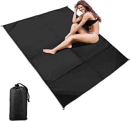Picknickdecke,Stranddecke Campingdecke Strandtuch 140 * 200 cm, Picknickdecke Campingdecke Strandtuch, Ultraleicht kompakt Wasserdicht und sandabweisend für Park BBQ,Reisen, Camping und Picknick