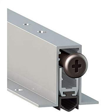 Paraspifferi con regolazione automatica con alette laterali ad incasso COMAGLIO serie 520 MADE IN ITALY per porte in legno e porte in alluminio lunghezza cm.103 accorciabile di mm 200