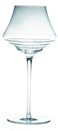 Zafferano Esperienze Distillati e Vini Passiti in Vetro Sonoro Lavorato a Mano, Prezioso Calice Soffiato a Bocca da Maestri Vetrai, Hand Made, cl 35 h 210 mm d 100 mm Set 2 Pezzi