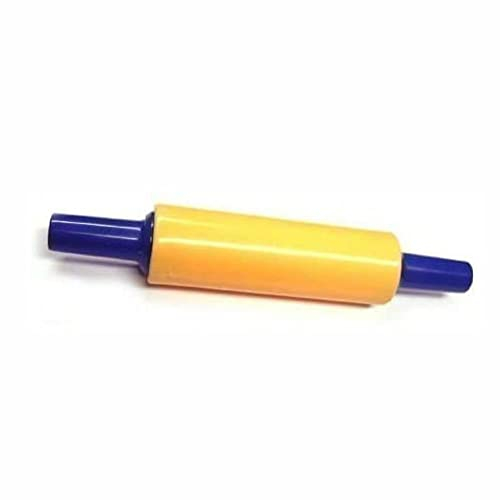 3 Ace Crafts Plastic Clay Rolling Pin for Children’s Art and Craft Activities, Dough Roller for Spreading Wheat Flour, Rolling Pins for Pizza Base Making, Size - L 21cm x W 4cm