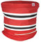 fan originals Snood Neck Scarf - Red White Black United Colours