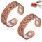 Vicmag Kupfer Magnetringe für Frauen Männer Ultra Strength Magnetic 99,99% Solid Pure Copper Einstellbare Größe mit Geschenkbox (Lebensbaum in Kupfer)