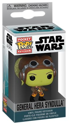 Funko Pop! Keychain: Ahsoka - General Hera Syndulla - Star Wars Ahsoka - Mini-Figurine en Vinyle à Collectionner Porte-clés Fantaisie - Cadeau de Noël - Idée de Cadeau - Produits Officiels - TV Fans