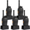Retevis RB668 Walkie-Talkie, Professionali Ricetrasmittenti Ricaricabile 1200mAh, Allarme di Emergenza, Torcia LED Squelch, H777 Nuova Versione, PMR446 Walkie Talkie per Adulti,Negozio(Nero,5 Pezzi)