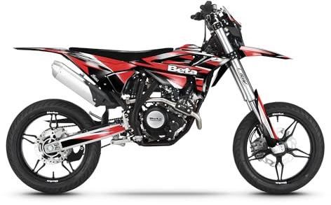 Arider Dekor (Aufkleber) für Beta RR 50/125 LC (2021-2023) | Flash Edition (Rot)
