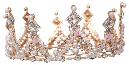 POPETPOP Diadème De Reine Coiffes De Mariée Pour Mariage Bandeau De Princesse Diadème Reine Strass Anniversaire Diadème Royal En Cristal De Strass La Mariée Déguisement Gobelet En Carton