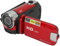 Fockety D90 1080P 16X Digitalzoom Videokamera Camcorder, 2,4 Zoll LCD Bildschirm 16MP Digitalkamera Recorder 32GB Vlogging Kamera mit Fülllicht, HD Videoaufnahme, Handycam Camcorder (rot)