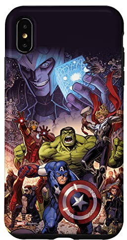 Hülle für iPhone XS Max Comiccover von Marvel The Avengers Infinity Saga