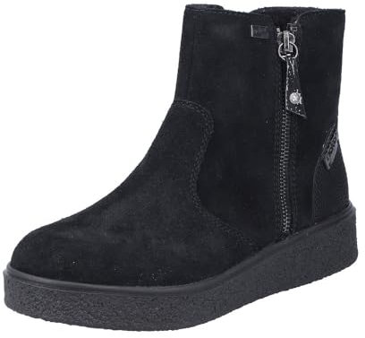 Rieker Damen Schnürstiefel in schwarz - Gr. 39