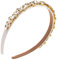 scicent Haarreif Glitzerndes Kristall Stirnbänder Breit Strass Haarreifen Vintage Haarband für Mädchen und Frauen Mode Haarschmuck für Party Elegant Rutschfeste Stirnband für Hochzeit - 27610