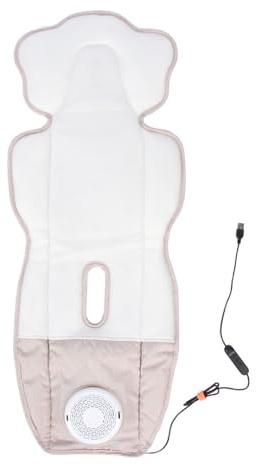 Gel-Autositz-Kühlpad, Autositz-Kühler, Sommer, Atmungsaktiv, Eis, Kinderwagen-Kühlmatte, Baby-Kühlpad, Geeignet für Kinderwagen, Baby-Esszimmerstuhl (GREY)