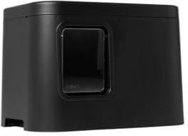 GIZMO Katzentoilette Deluxe - Design - Geeignet für Holzpaletten (Matt Schwarz)