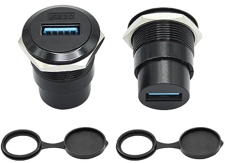 Riertostng USB A Female to Female Fixed Pass Through Module