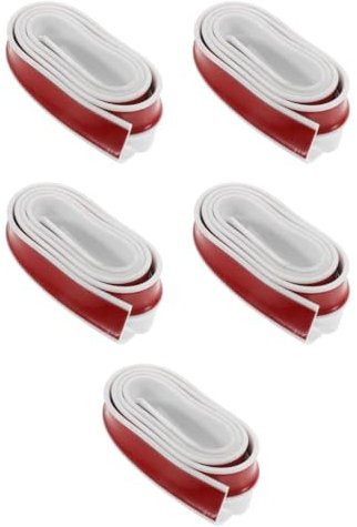 OUNONA 5 Pièces Joints pour Camping-Car Extensions De Bec De Gouttière RV Joint De Fenêtre De Camping-Car Joint De Toit De Camion Gouttière De Camping-Car Blanche Gel De Silice