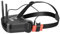 Ohulelks Hochwertige VR009 5.8G 40CH FPV-Brille mit 480x320 3-HD-Display und DVR für Drohnenpiloten